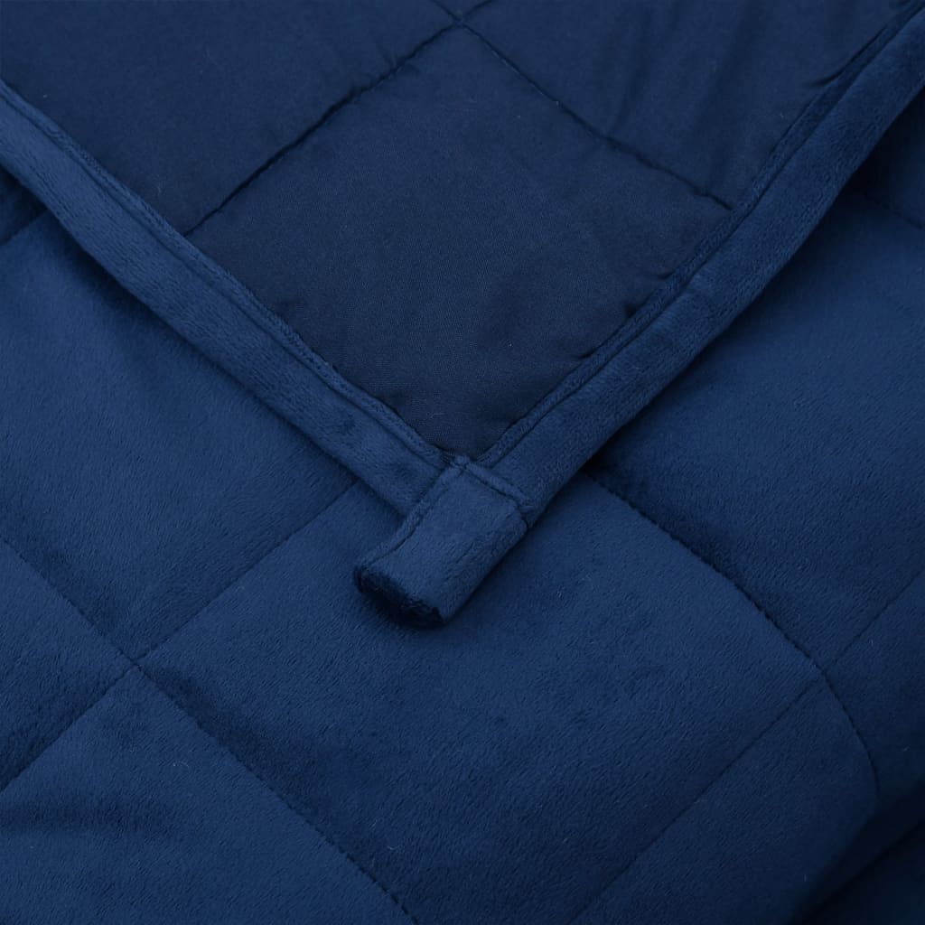 Couverture Lestée Bleu design: Plongez dans un Sommeil Profond