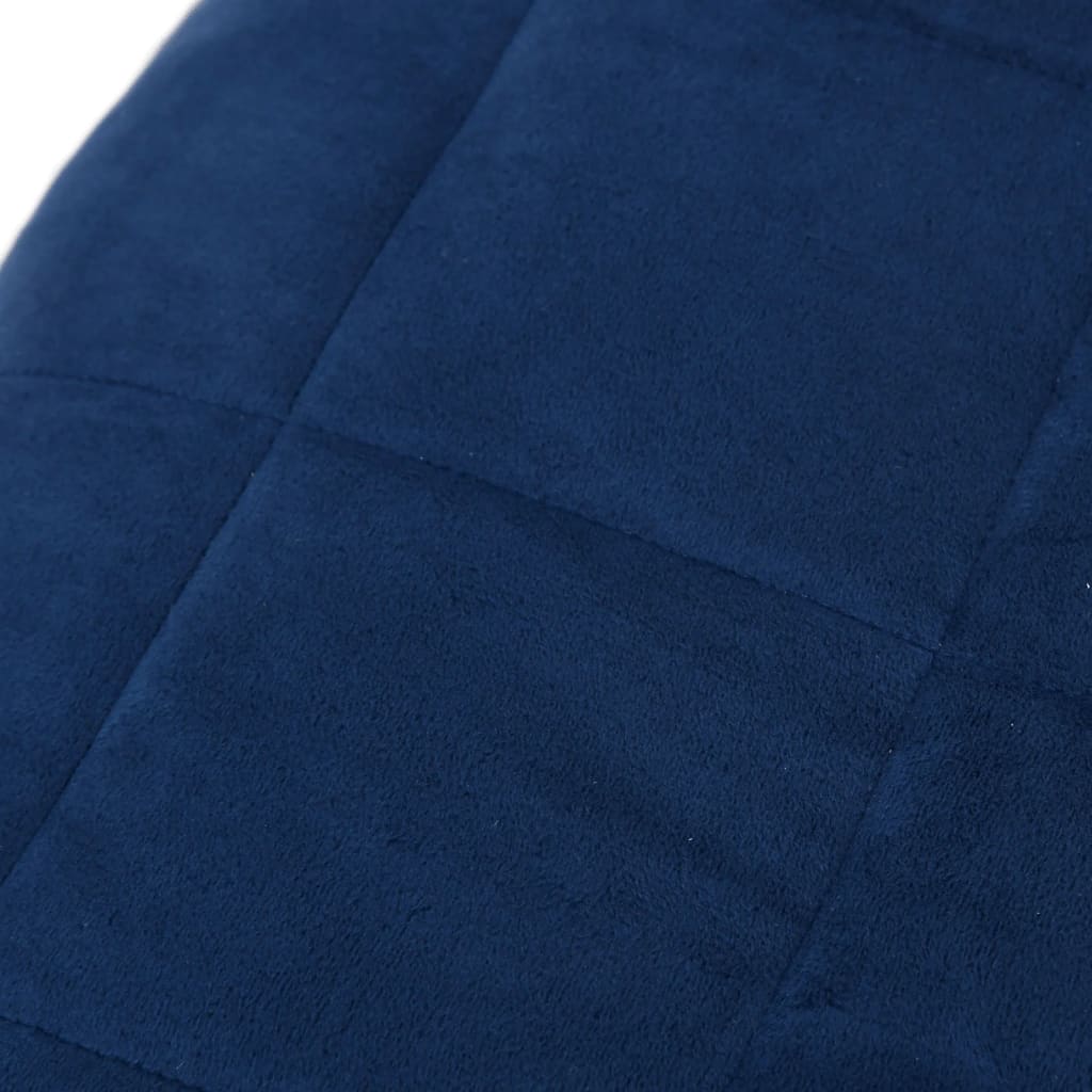Couverture Lestée Bleu design: Plongez dans un Sommeil Profond