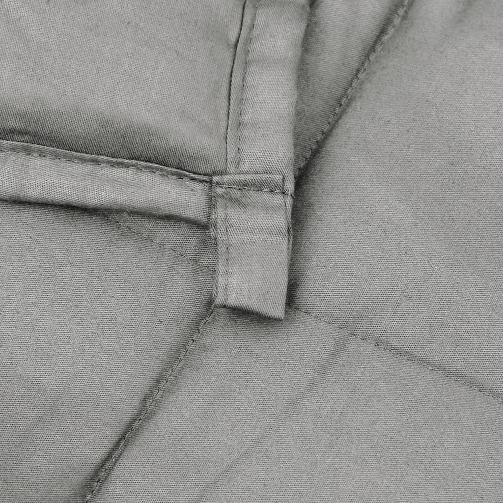 Couverture Lestée de Luxe Grise – L’Élégance au Service de Votre Sommeil