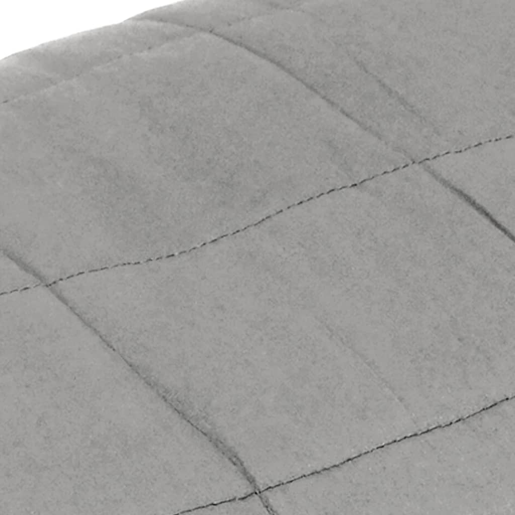 Couverture Lestée de Luxe Grise – L’Élégance au Service de Votre Sommeil