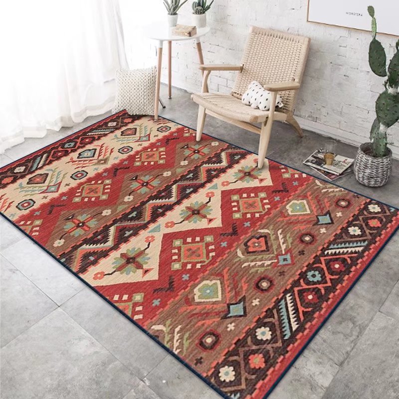 Chaque Pas un Voyage : Tapis Marocain Inspiré de la Tradition