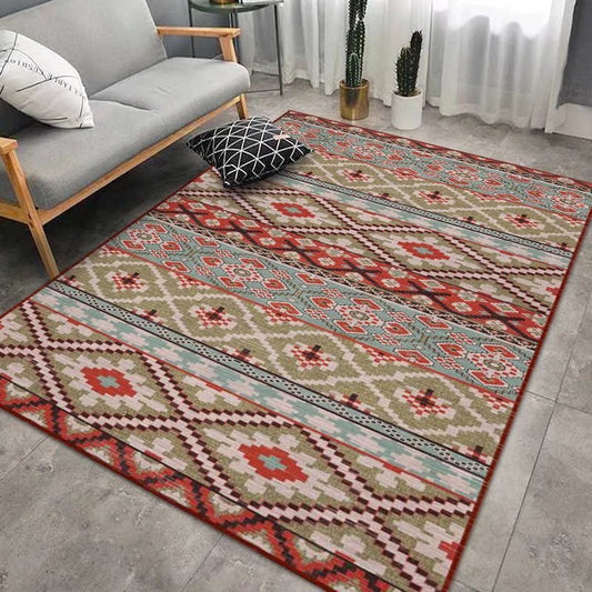 Confort et Culture : Tapis Marocain Inspiré de l'Artisanat Ancestral