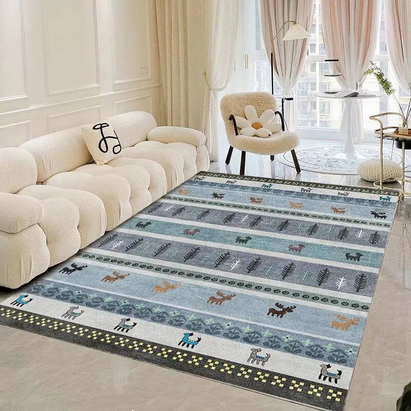 Douceur Marocaine : Tapis en Flanelle Premium pour un Intérieur Chic