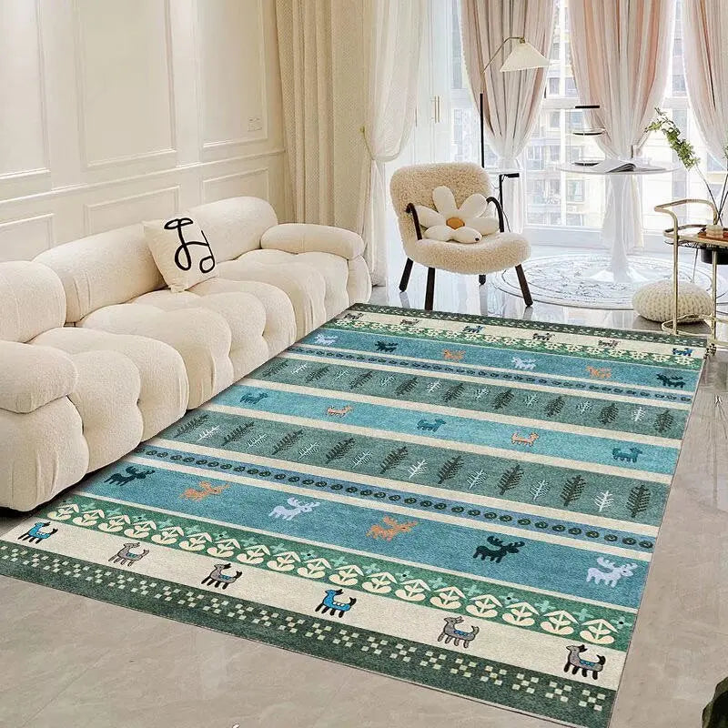 Douceur Marocaine : Tapis en Flanelle Premium pour un Intérieur Chic