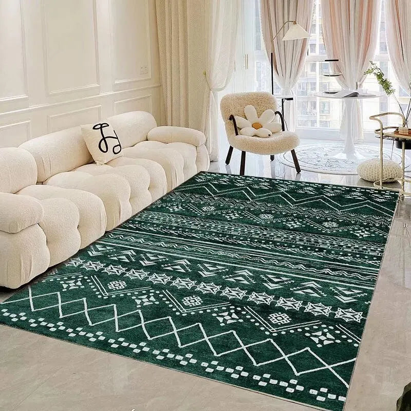 Douceur Marocaine : Tapis en Flanelle Premium pour un Intérieur Chic