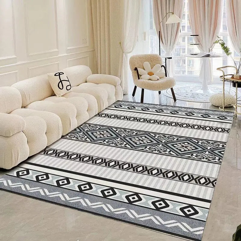 Douceur Marocaine : Tapis en Flanelle Premium pour un Intérieur Chic